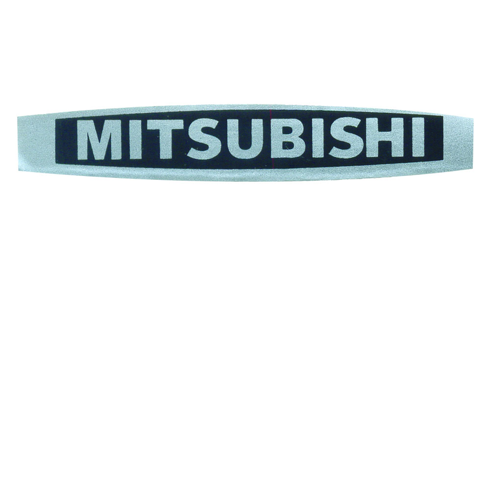 Adesivo Mitsubishi 4 Unidades  170